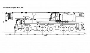 Автокран Zoomlion ZAT2000V 200 т, стрела 72 м с гуськом